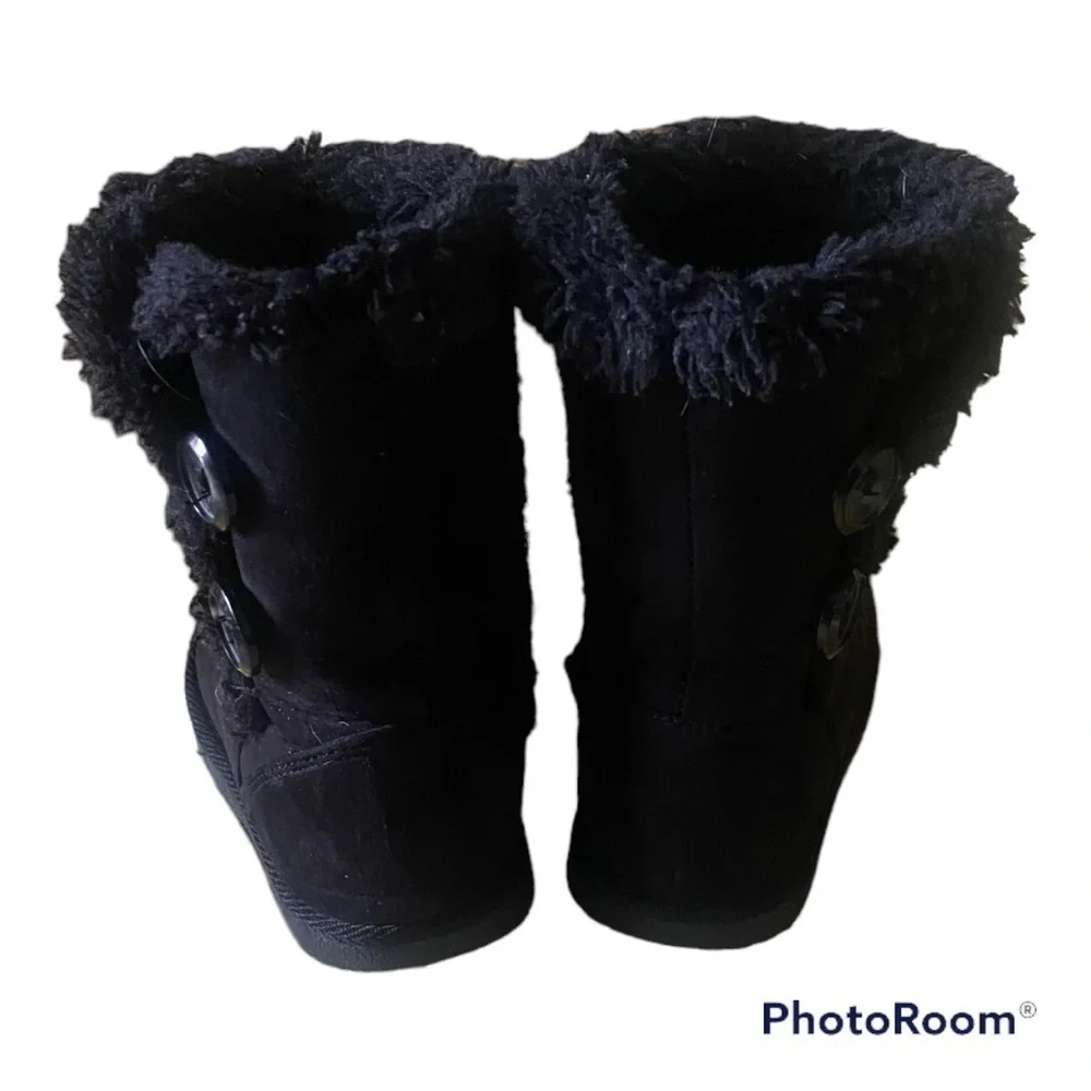 GIRLS BLACK BOOTS-TARGET